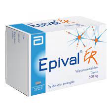 Epival 500mg 30 Grageas, Valproate Semisodium