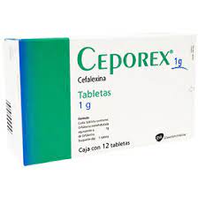 Ceporex 1gr 12 Tabs, Cephalexin