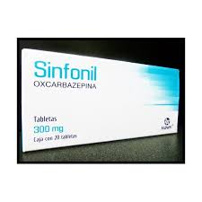 Sinfonil 300mg 20 tabs, Oxcarbazapine