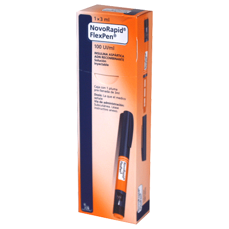 Novorapid Flexpen Sol Injection 1x3ml