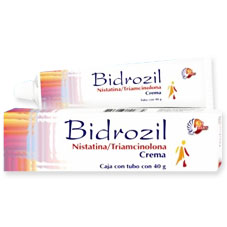 Bidrozil Cream 100mg/40g, Nistatina/Triamcinolona