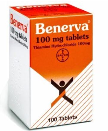 Benerva Vitamins 300mg 100 Tabs - (Benerva)